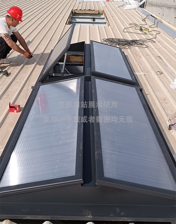 兰州王老吉生产车间定西排烟天窗