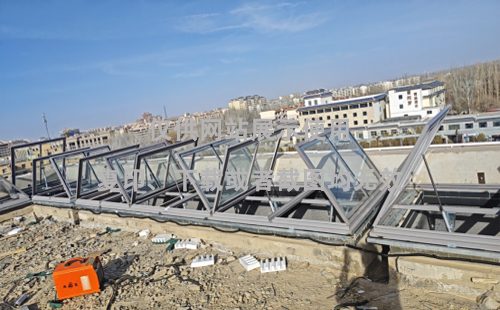 敦煌博物馆定西排烟天窗