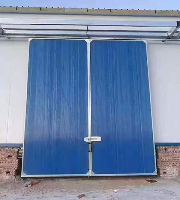 定西工业门在大型仓储物流通道中的应用实例