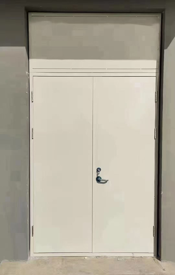 展览馆项目完成大跨度定西防火门安装 展览馆项目完成大跨度定西防火门安装